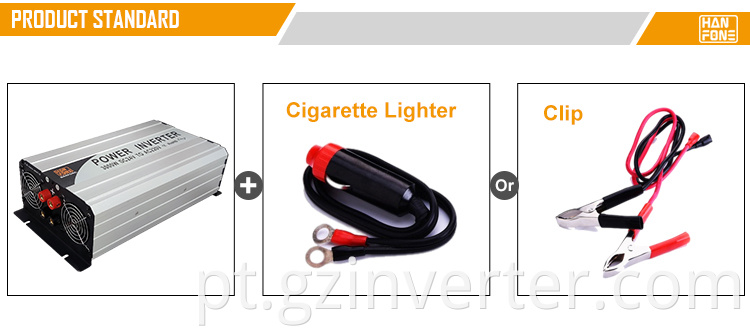 Car inverter with cigarette lighter